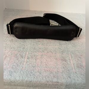 Winn International Leather Bag Replacement Strap Black Pad W/Nylon Straps